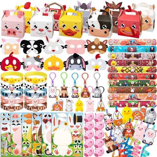 Farm Animals Birthday Party Favor Set 82pcs