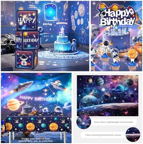 296PCS Space Themed Party Decorations Set