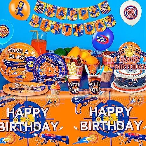 Dart Battle Party Decorations 170pcs Set