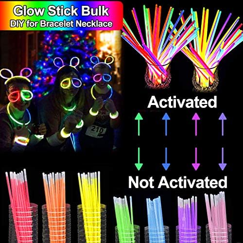 iGeeKid 112PCS Glow in the Dark Party Favors Set