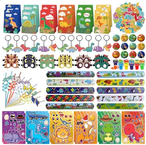 Kanpiaote Dinosaur Party Favors 12 Pack for Kids