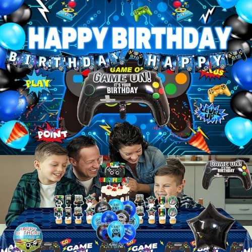 Video Game Birthday Party Decoration Kit