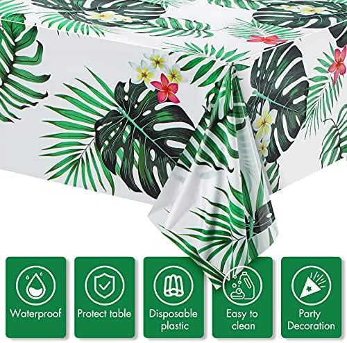 Tatuo 5pcs Jungle Animal Theme Tablecloths Set