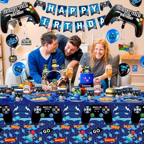 Video Game Birthday Party Decorations Set